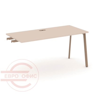 ES.SPR-4-LP Стол приставка к опорным тумбам RIVA Estetica (Капучино/Металл Латте)