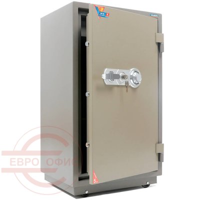 FRS-99.T-CL Огнестойкий сейф VALBERG, механический кодовый + ключевой (Молотковая эмаль - коричневая)