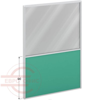 ПК-ЛГ-МДК200х150/90С/Д Модуль комбинированный ФЕЛИКС (Стекло+зеленый)