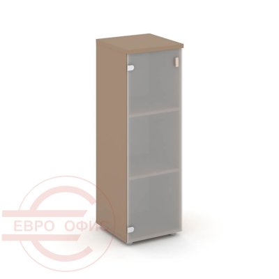 ES.SU-2.4(L) Шкаф средний узкий левый RIVA Estetica (Латте/Сатин матовый)