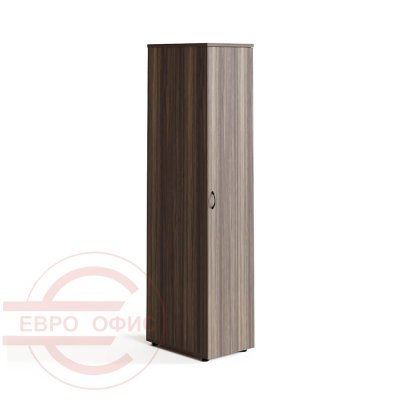 А-59 Гардероб узкий с продольной штангой Мебель Стиль Агат М (Палдао)