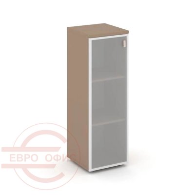 ES.SU-2.4R (L) Шкаф средний узкий левый RIVA Estetica (Латте/Сатин матовый)