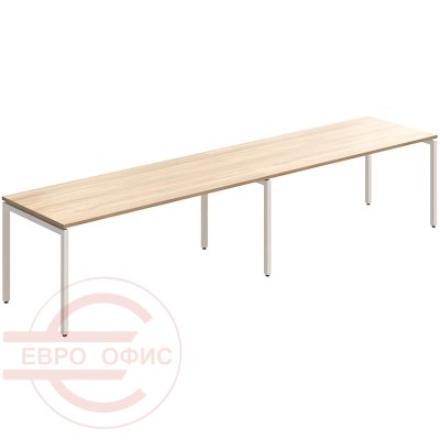 RP-1(x2)+F-35 Стол на металлокаркасе Мебель Стиль Rio Project (Швейцарский вяз MS)