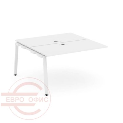 SN-6A.DNRS-001 Проходной наборный элемент RIVA Style Project (Белый/Металл Белый)