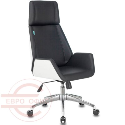 _OPTIMUM Кресло для руководителя  Бюрократ, обивка иск. кожа (Чёрный) _OPTIMUM Кресло для руководителя  Бюрократ, обивка иск. кожа (Чёрный)