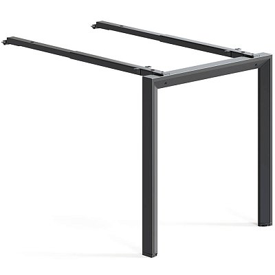 DF-136-04 (Black) Металлокаркас для приставки 700-1000х690х725 мм. Агат (Чёрный)