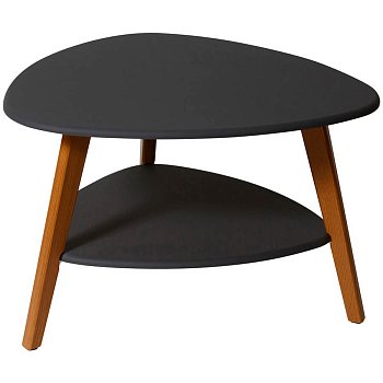 Бруклин Журнальный стол Мебелик (Серый бетон/дуб сонома)