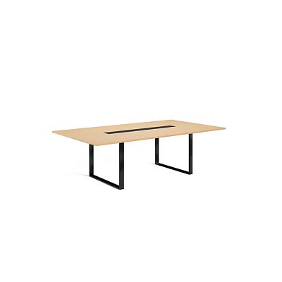 101 910 Black Стол д/перегов L256 Profoffice Экзе / Exe (Дуб светлый/Чёрный)
