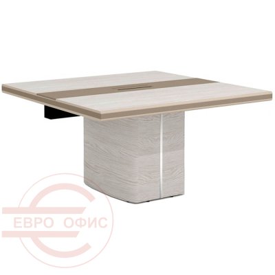 NT-280.1 Расширительный модуль конференц–стола Мебель Стиль New.Tone (Дуб серебристый / стоун) NT-280.1 Расширительный модуль конференц–стола Мебель Стиль New.Tone (Дуб серебристый / стоун)