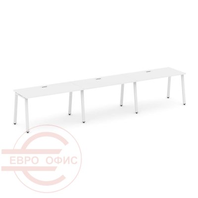 SN-6A.ORS-052 Рабочая станция односторонняя RIVA Style Project (Белый/Металл Белый)