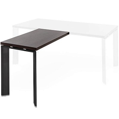 FEE100 Приставка 100x60 Profoffice Фермо М / Fermo Metal (Венге)