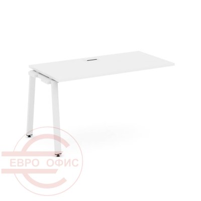 SN-6A.ONRS-022 Проходной наборный элемент RIVA Style Project (Белый/Металл Белый)