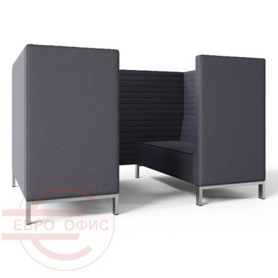 РС-6 Переговорная на четыре персоны Руссо (Lounge 14 асфальт)