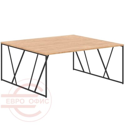 LWST 1716 Столы двойные SKYLAND LOFTIS (Дуб бофорд/черный)