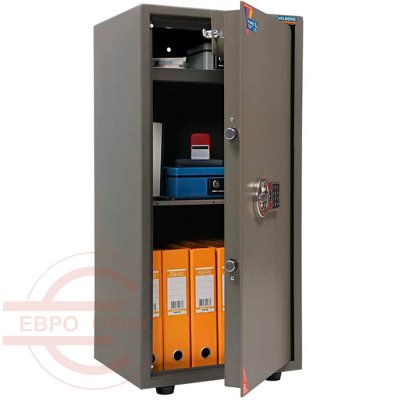 ASM-90T EL Мебельный сейф VALBERG, электронный кодовый (Оттенок коричневого с эффектом молотковой эмали)