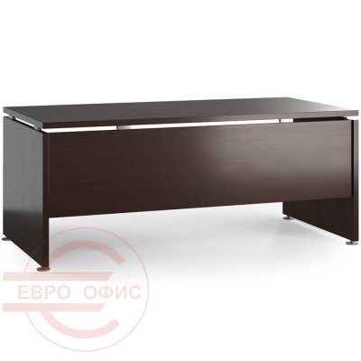 Gr-18 Стол руководителя Мебель Стиль Grand (Орех тёмный)