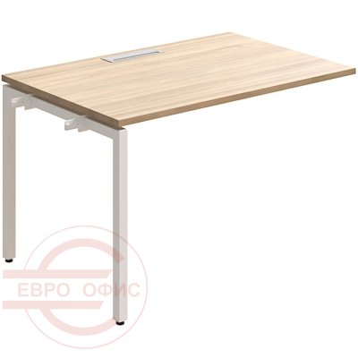 RP-4.1+F-40 Стол на металлокаркасе Мебель Стиль Rio Project (Швейцарский вяз MS)