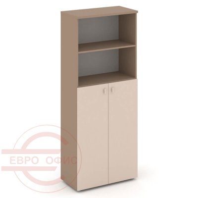 ES.ST-1.6 Шкаф высокий широкий RIVA Estetica (Латте/Капучино)
