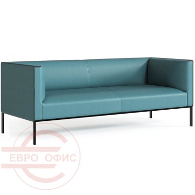 Ба-3 Диван трехместный Барселона (Зелено-синий (Enzo 765))