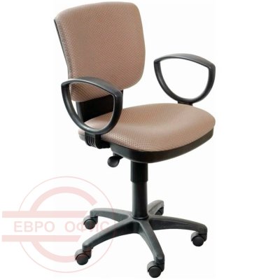 CH-626AXSN Кресло для персонала  Бюрократ, обивка ткань (Серо-бежевый (V-01))