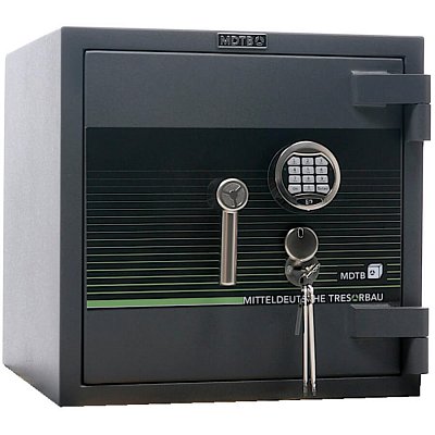 FORT-M 50 EK Взломостойкий сейф MDTB, электронный кодовый + ключевой (Графит (RAL 7024))