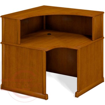 ПК-ВР-СКР120Х120УГ Модуль стойки-ресепшн угловой ФЕЛИКС Версаль (Орех Орвието)
