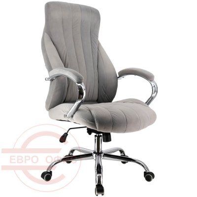 Coral Кресло для руководителя  EVERPROF, обивка ткань (Серый) Coral Кресло для руководителя  EVERPROF, обивка ткань (Серый)