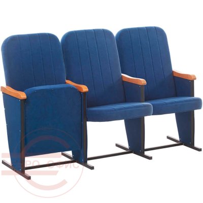 ЛОНДОН Театральное кресло COMFORUM, обивка ткань (Синий)