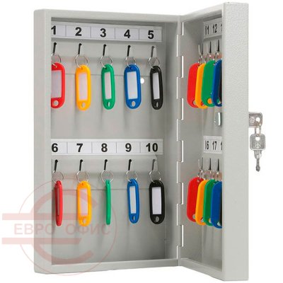 KEY-20 Ключница ПРОМЕТ, ключевой (Серый полуматовый (RAL 7038))