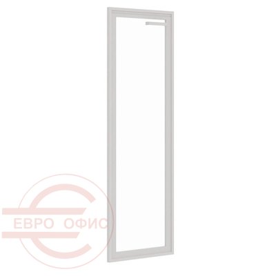 Gr-04.1L Дверь стеклянная в рамке МДФ Мебель Стиль Grand (Стекло прозрачное)