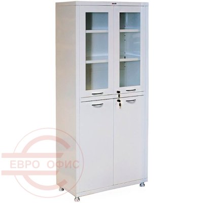 МД 2 1780 R Шкаф медицинский ПРОМЕТ, ключевой (Белый (RAL 9016))