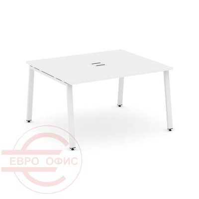 SN-6A.SPRG-033 Стол для переговоров RIVA Style Project (Белый/Металл Белый)