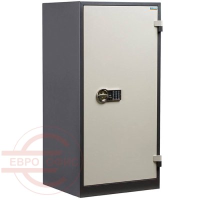 BM-1260EL Огнестойкий шкаф ПРОМЕТ, электронный кодовый (Корпус – графит (RAL 7024), дверь – светло-серая (RAL 7038))