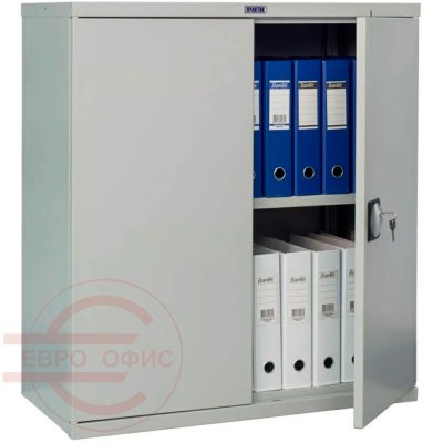 CB-21 Шкаф для офиса ПРОМЕТ, ключевой (Серый полуматовый (RAL 7038))