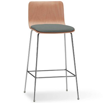 CH0023SCZ Кресло для посетителя BARSTOOL PLUS Fursys, обивка ткань (Красное (453))