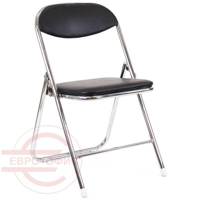 Joker Silver Стул для посетителя  EVERPROF, обивка иск. кожа (Чёрный) Joker Silver Стул для посетителя  EVERPROF, обивка иск. кожа (Чёрный)
