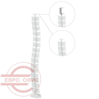 Т137799 Vertebra кабель–канал Profoffice FLEX (Прозрачный)