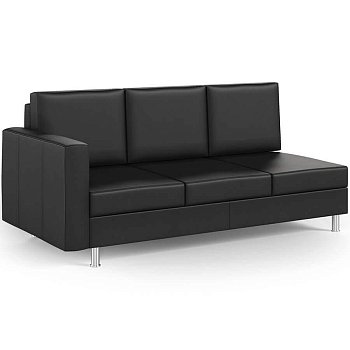 Г-6 Диван-модуль трехместный Гала (Черный (Nergis 901))