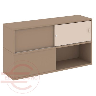 ES.NV-6.1 Надставка на две тумбы высокая RIVA Estetica (Латте/Капучино)