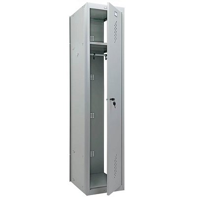 ML 01-40 (дополнительный модуль) (LS-001-40) Шкаф для одежды и сумок ПРОМЕТ, ключевой (Серый полуматовый (RAL 7038))