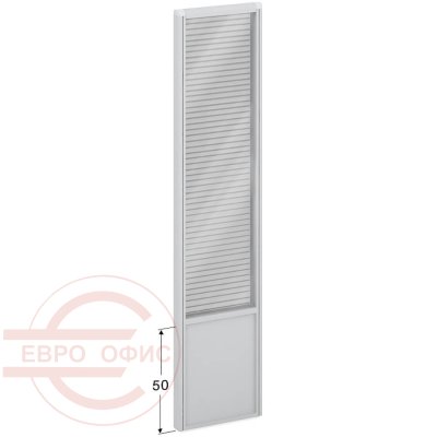 ПК-ЛГ-МДК200х44/50Ж/Д Модуль комбинированный ФЕЛИКС (Стекло+серый)