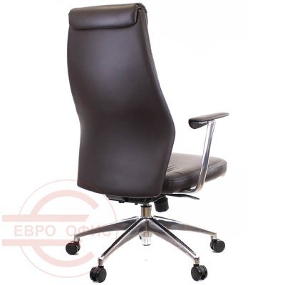 London (Лондон) Кресло для руководителя  EVERPROF, обивка экокожа (Коричневый)