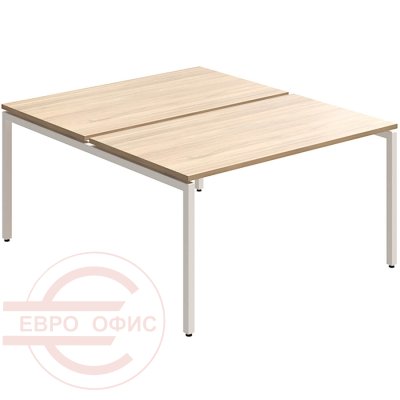 RP-3(x2)+F-49 Стол на металлокаркасе Мебель Стиль Rio Project (Швейцарский вяз MS)