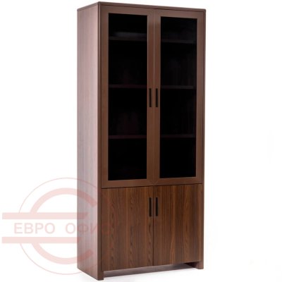 102 704 Шкаф комбинированный Profoffice Forte (Орех)