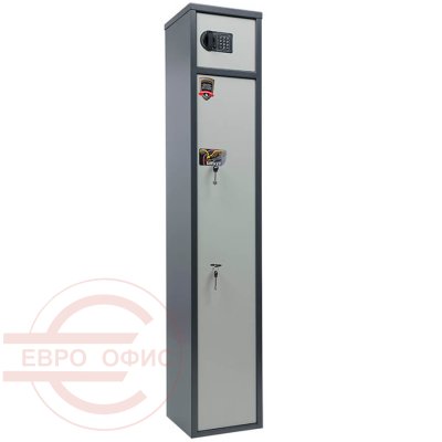 БЕРКУТ 165/2 EL Оружейный сейф AIKO, электронный кодовый + ключевой (Графит структурированный (RAL 7024))