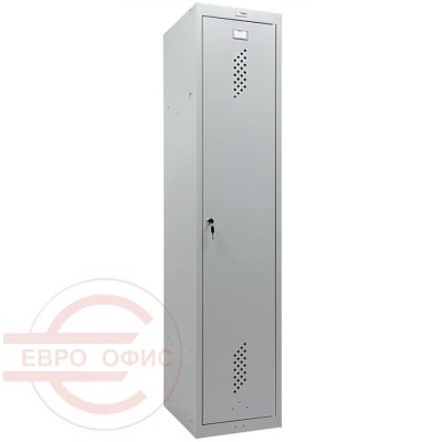 ML 11-40 Шкаф для раздевалок усиленный ПРОМЕТ, ключевой (Серый полуматовый (RAL 7038))