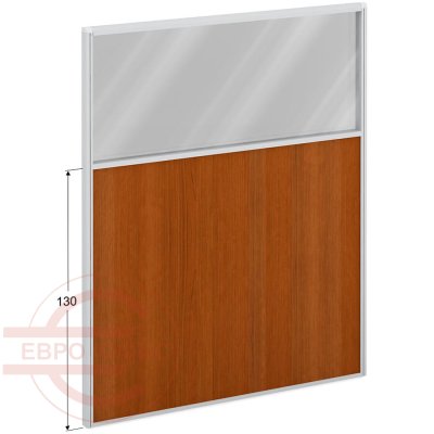 ПК-ЛГ-МДК200х160/130С/Д Модуль комбинированный ФЕЛИКС (Стекло+мил.орех св.)