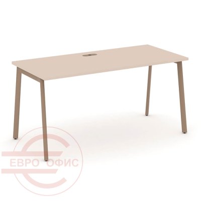 ES.SP-4-LP Стол рабочий RIVA Estetica (Капучино/Металл Латте)