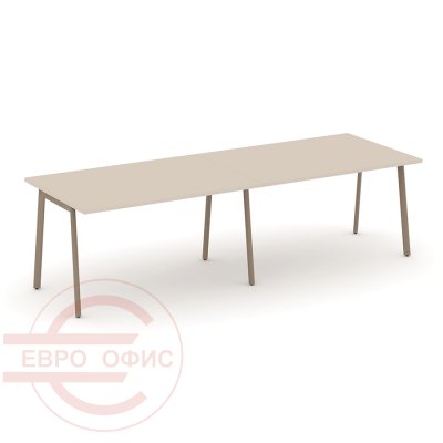 ES.PRG-2.3-P Стол переговорный RIVA Estetica (Капучино/Металл Латте)