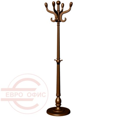 В 1Н Вешалка напольная Мебелик (Темно-коричневый) В 1Н Вешалка напольная Мебелик (Темно-коричневый)